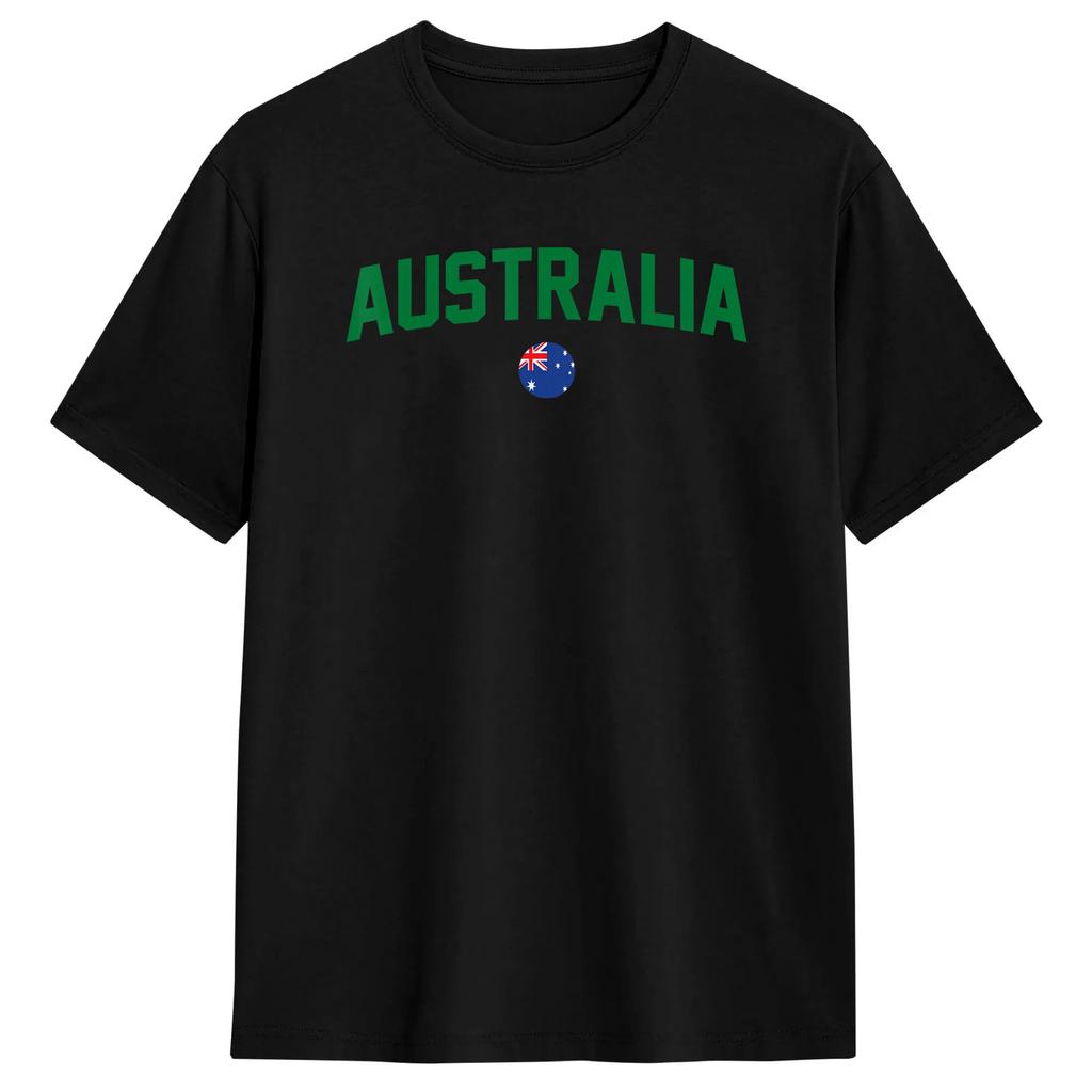 Couple Tshirt Australia Map Tshirts Leisure Summer Tees Funny Cotton Clothes Gift Idea