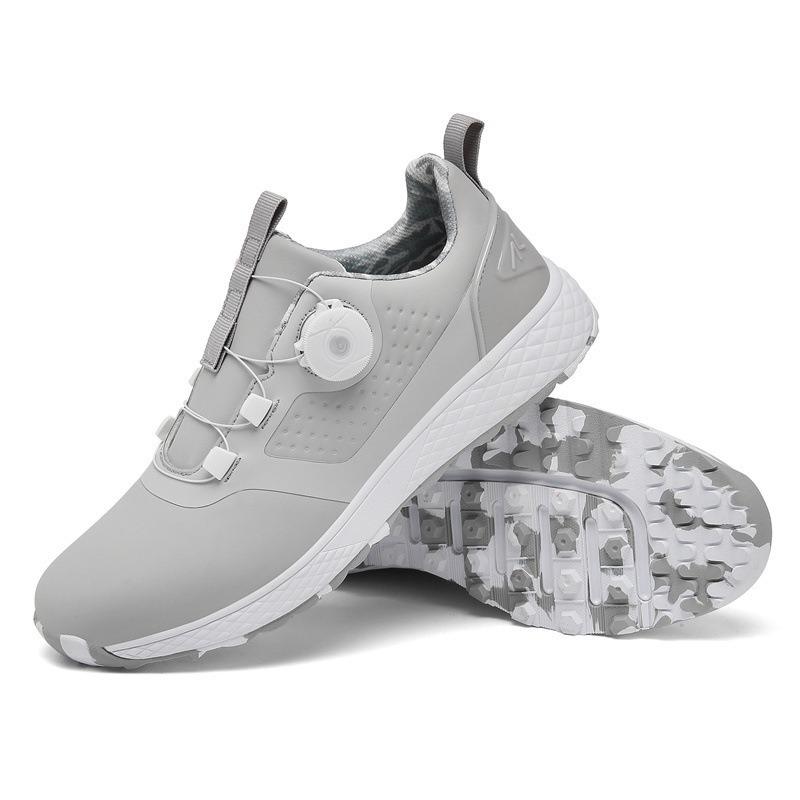 Golf Shoes Outdoor Casual Sports Shoes Training Shoes Lace Nails Sneakers Rotary Buckle Sneakers