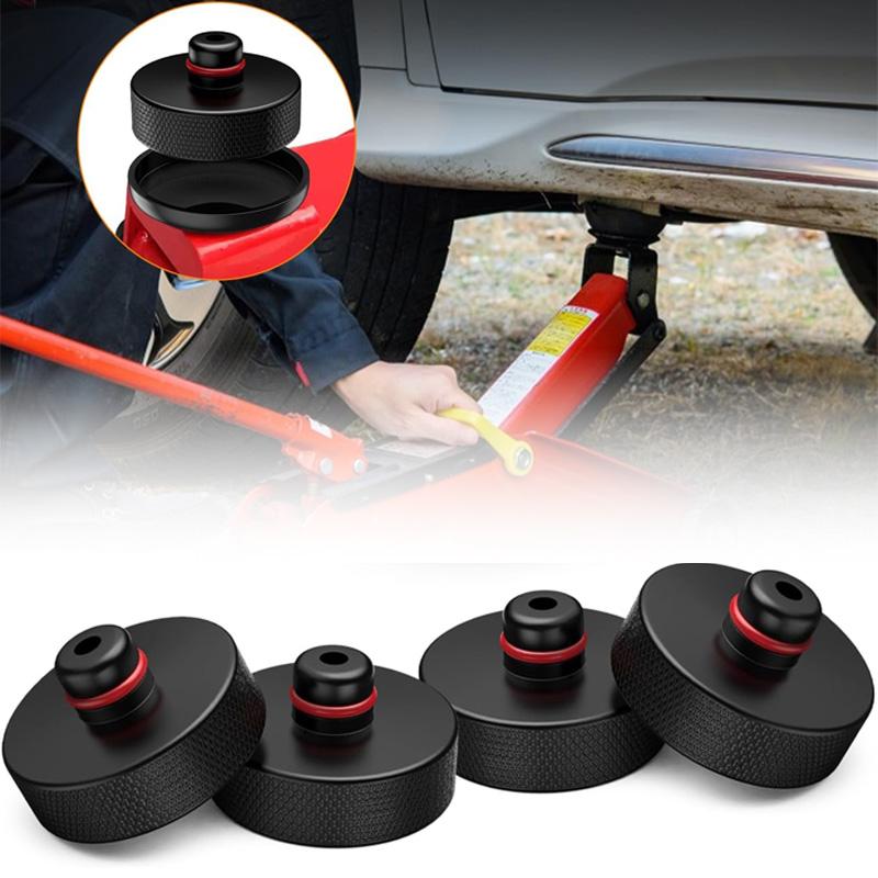 For Tesla Model 3/S/X/Y/Y Juniper 4pcs Lifting Jack Pad Heavy Duty Rubber Lift Pucks Accessories For Tesla Vehicles 2013-2026