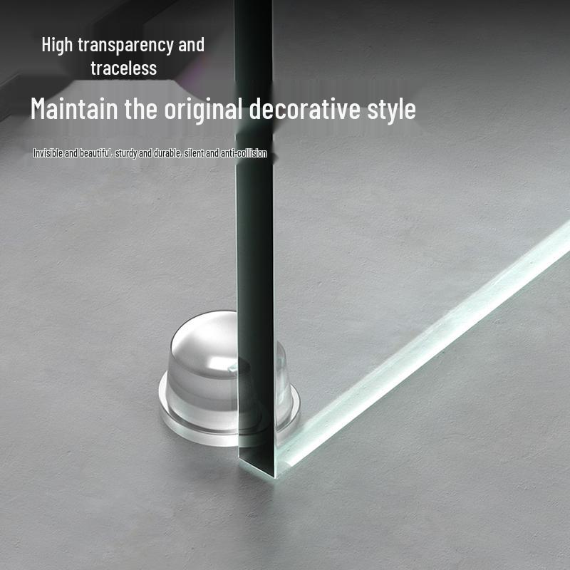 Transparent Silicone Door Stopper & Anti-Collision Pad