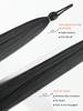Synthetic Ponytail 1 Pack Braid Extension, Full of  Color Ponytail Extension, with Elastic Tie Straight Tube Sleek Wrap Extension Hair