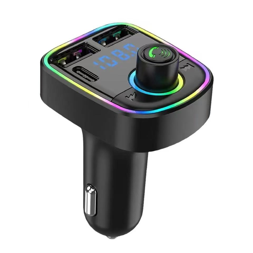 Bluetooth FM Transmitter Handsfree Car Radio Modulator MP3 Player With USB Super Quick Charge Adapter for Car