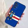 Cape Verde Phone Case For Samsung Galaxy A13,21s,22,31,32,52,53,71,80,A91 Soft Black Shell