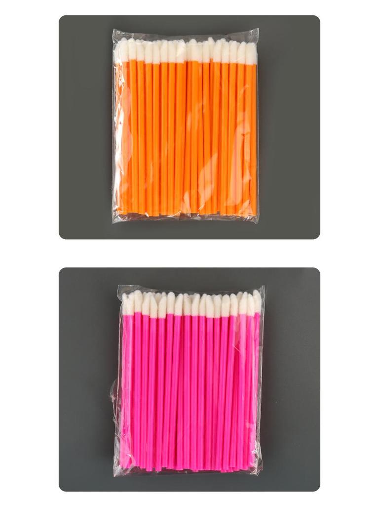 Portable Disposable Hollow Rod Lip Glaze Brush