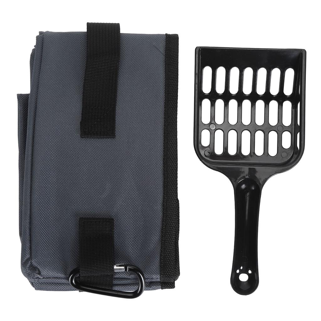 Folding Cat Litter Box 600D Oxford Fabric Travel Litter Box Easy To Clean Reusable Cat Toilet Box