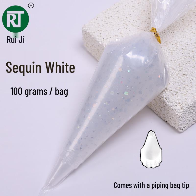 Rui Ji 100g Colla Cristallo Trasparente - A Base d'Acqua, Crema Simulazione Mescolanza Colori