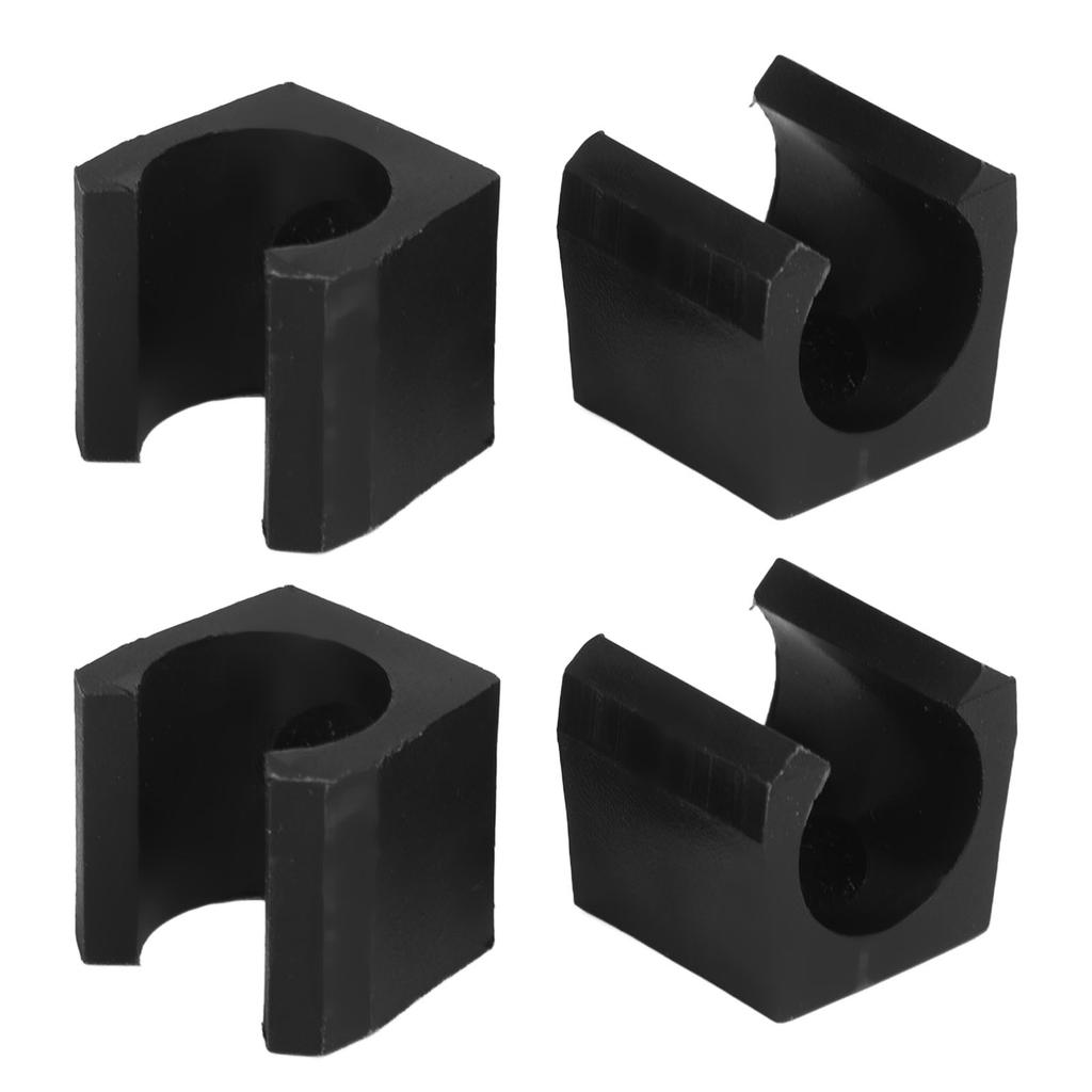 20pcs Pool Stick Clips Durable Pool Cue Rack Light Weight Black Billiards Cue Locating Clip Holder for Home Club