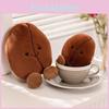 Bean Coffee Male Plush Toy Cute Cartoon Girl Bedroom Decoration Gifts Dolls