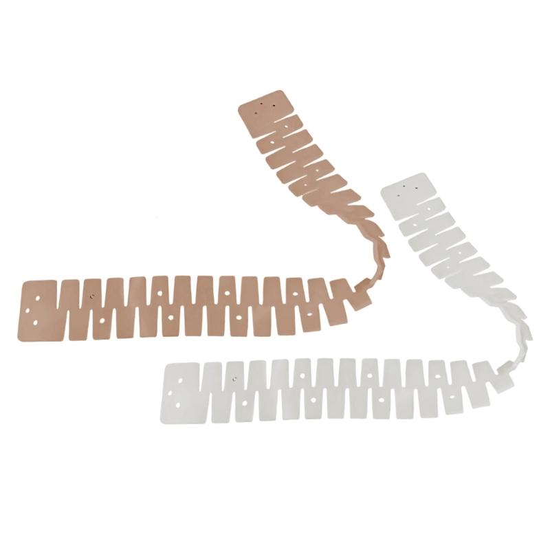 Silicone Hemmer Adjustable Hemming Tool Hem Sewing Rulers Crafting Accessories For DIY Crafting Shirt Necklines