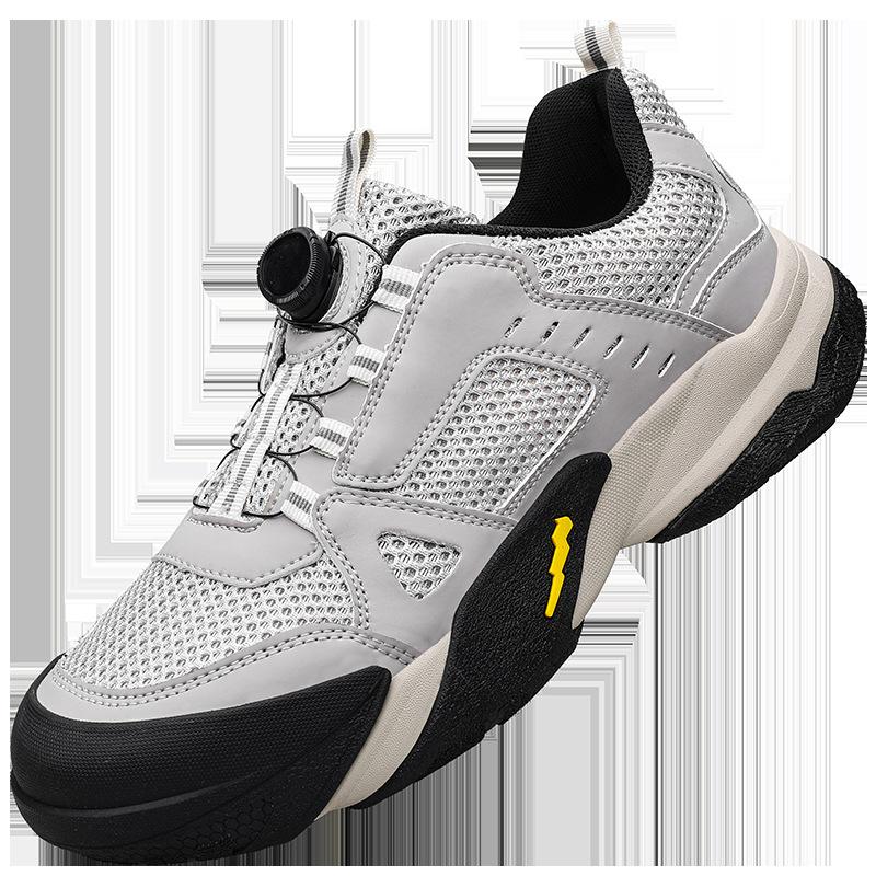 Outdoor Men's Non-slip and Wear-resistant Hiking Shoes Off-road Climbing Shoes Lightweight Cushioning Breathable Hiking Shoes