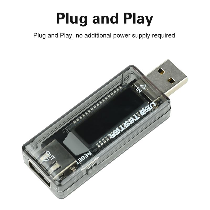 4-30V USB Voltage Current Meters Capacity Battery Tester Volt Current Voltage Doctor Charger Capacity Tester Meter Power Bank