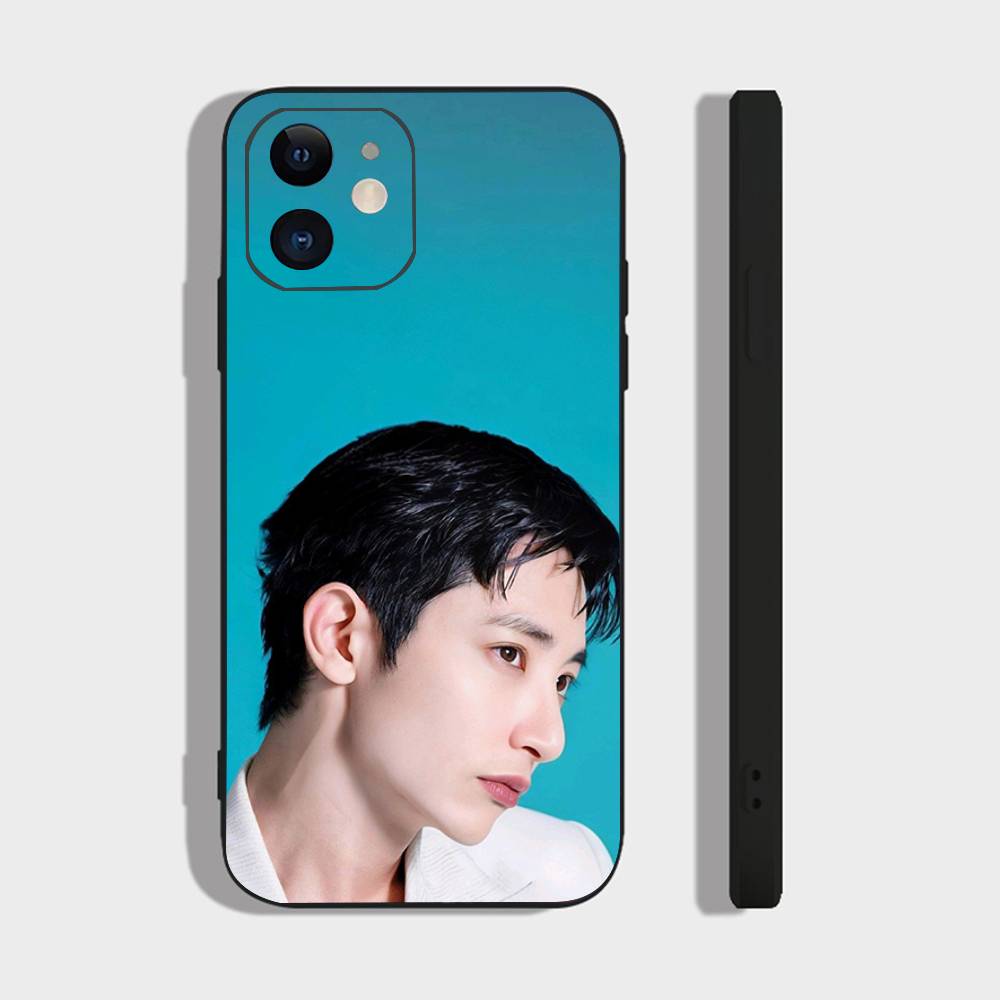Korean Celebrity Lee Soo Hyuk Phone Case For IPhone 17 Air 16 15 14 13 Pro Max 11 12 Black Silicone Cover