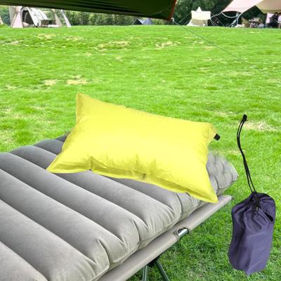 Aufblasbares Kissen Reise Ultraleicht Kompakte Camping Schlafen für Rucksackreisen Flugzeug
