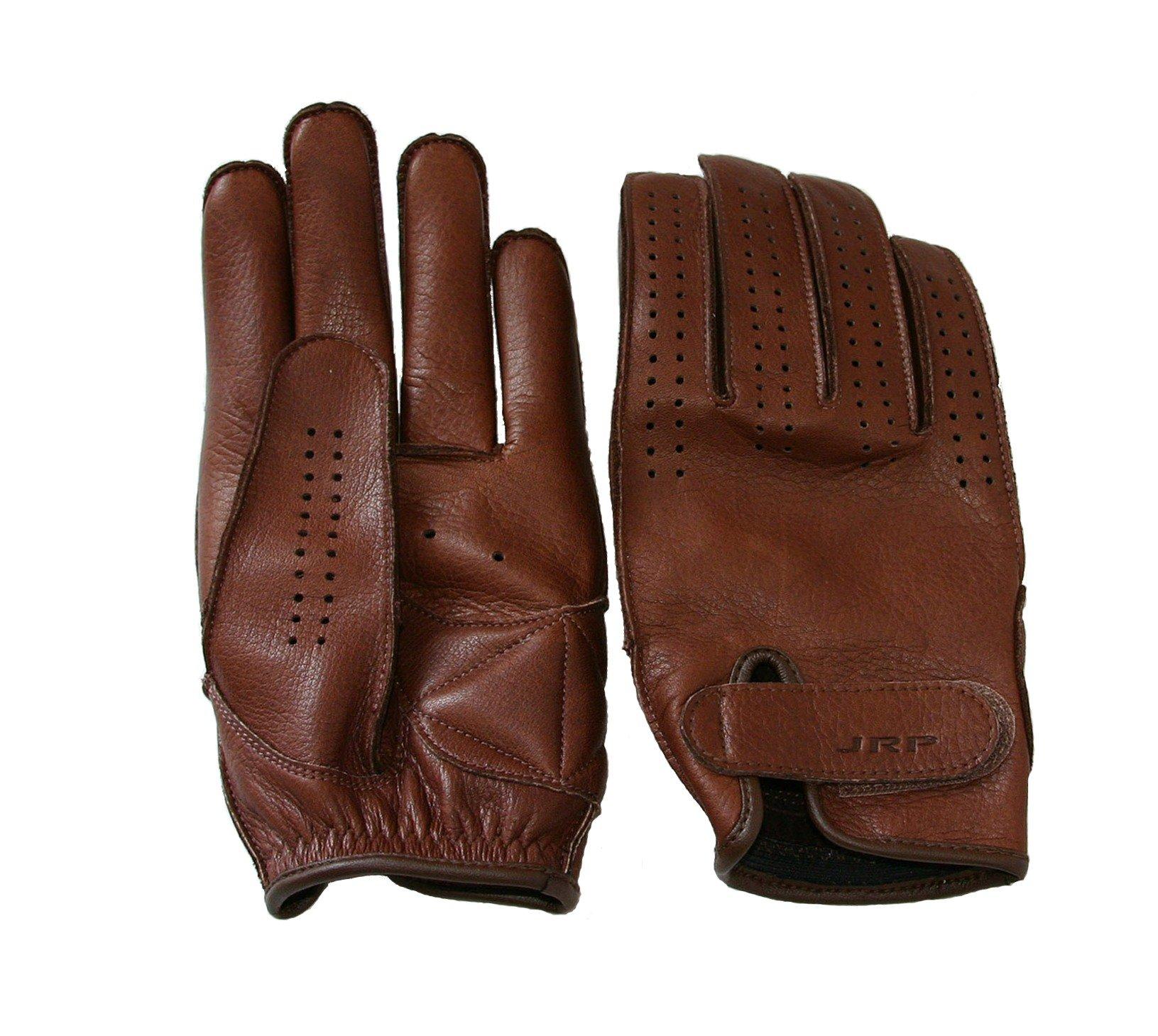 

JRP Motorcycle Leather Gloves BPS Size S Brown,