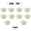 5 Pairs Adjustable Shoe Pads Foot Heel Cushion Sports Shoe Inserts Antiwear Insoles Foot Protector Stickers for Comfort