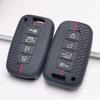 Premium Silicone Car Key Fob Cover For Hyundai I30 K2 K5 For KIA Optima K5 K3 Soft Silicone Car Interior Accessories