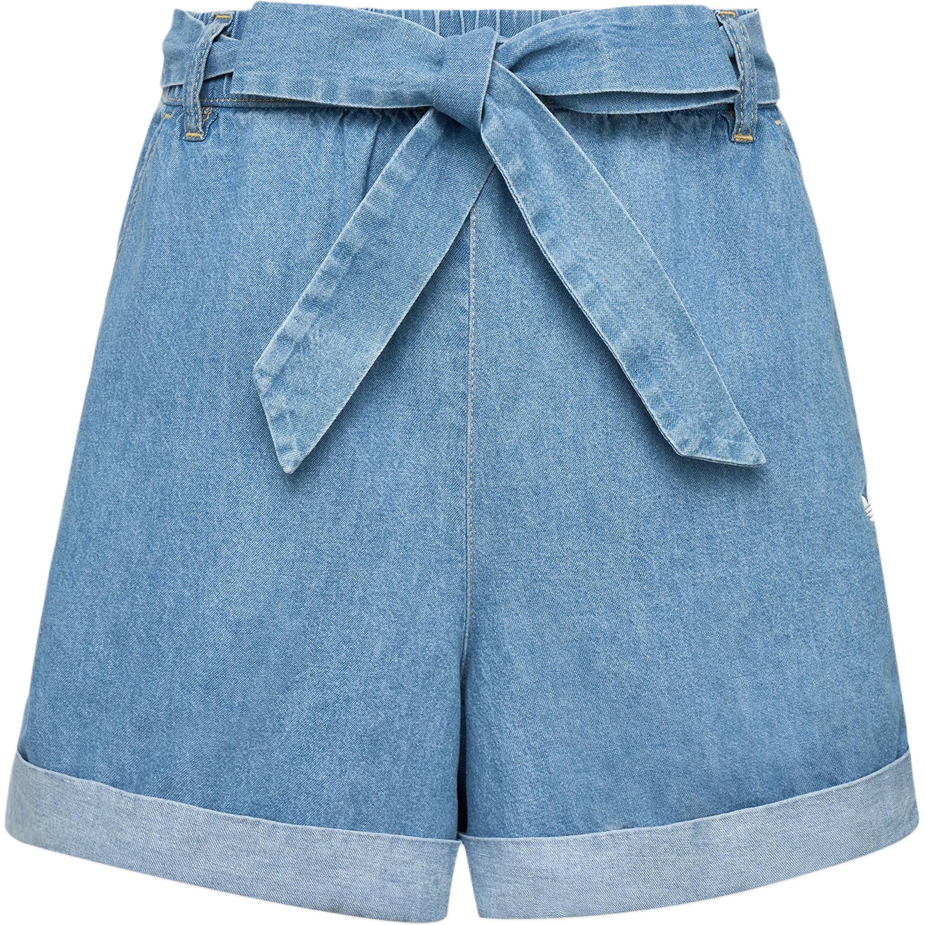Adidas Originals Loose Comfortable Pure Cotton Casual Sports Denim Shorts Women shorts LF4604 XS