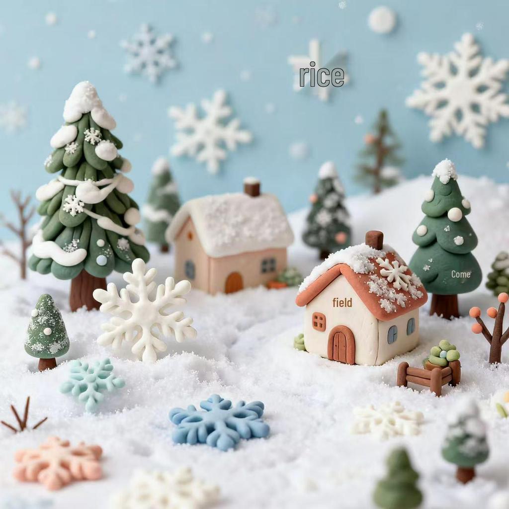 Handmade Artificial Snowflakes for Window Displays & Snow Simulations