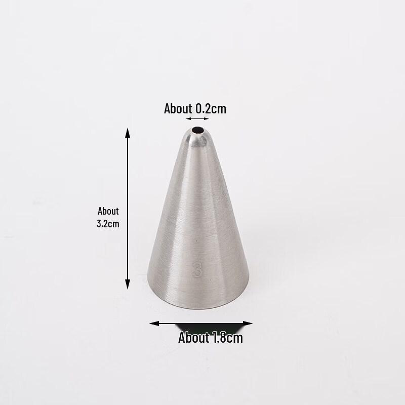 304 Stainless Steel Cake Decorating Tip