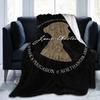 Jane Austen Persuasion Pride and Prejudice Flannel Blanket Book Creative Throw Blanket for Quilt 125*100cm Soft