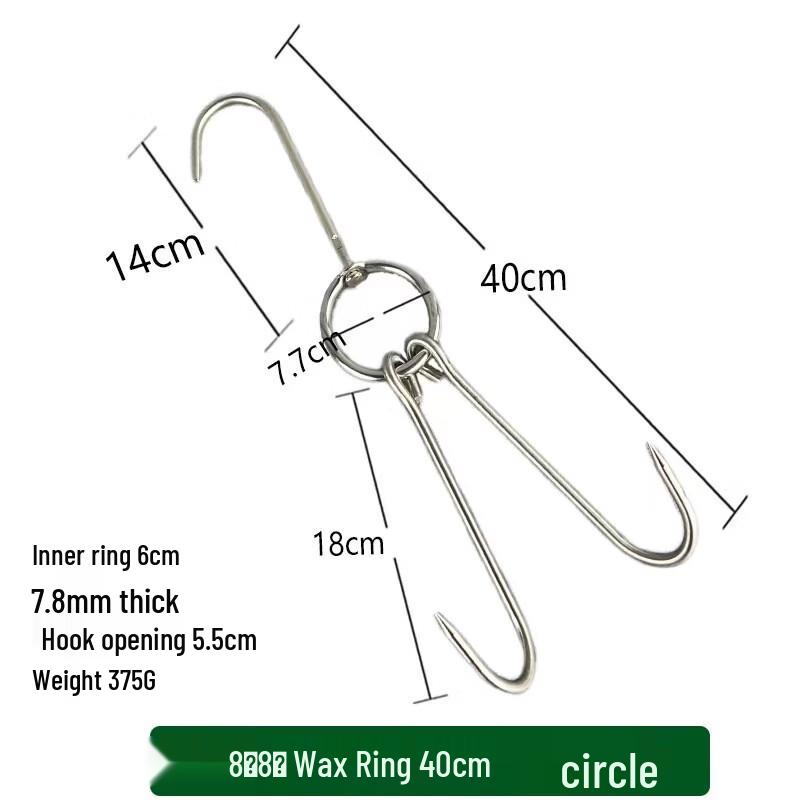 

ZISIZ Heavy-Duty Roasting Hooks
