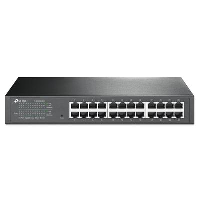 Easy Smart Switch 24 portů Giga Kompatibilní s funkcí správy Kovové pouzdro 5letá záruka TP-Link 10/100/1000 Mb/s TL-SG1024DE