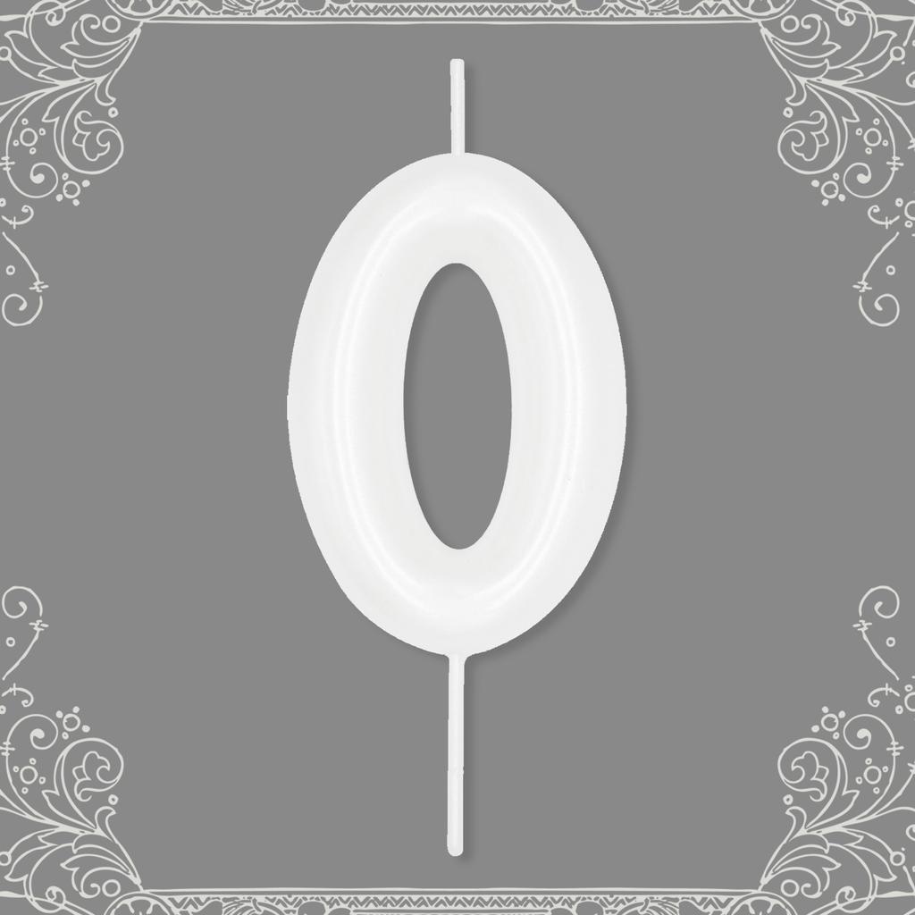 1 Pcs Birthday Number Candle,0-9 Number Candle for Birthday Party Decoration, Number Candle for Cake Top