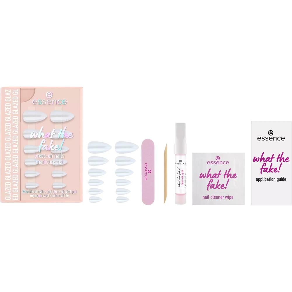 Essence Manicure Kit What the Fake! Press-On Nails -