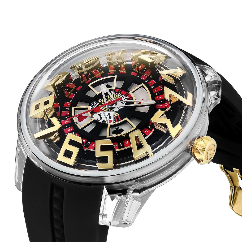 TENDENCE KingDome Black TY023005 [Tendence] Watch, Dial, [Official Import]