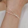 [925 silver] Renee Dual Chain Bracelet . MLB2611