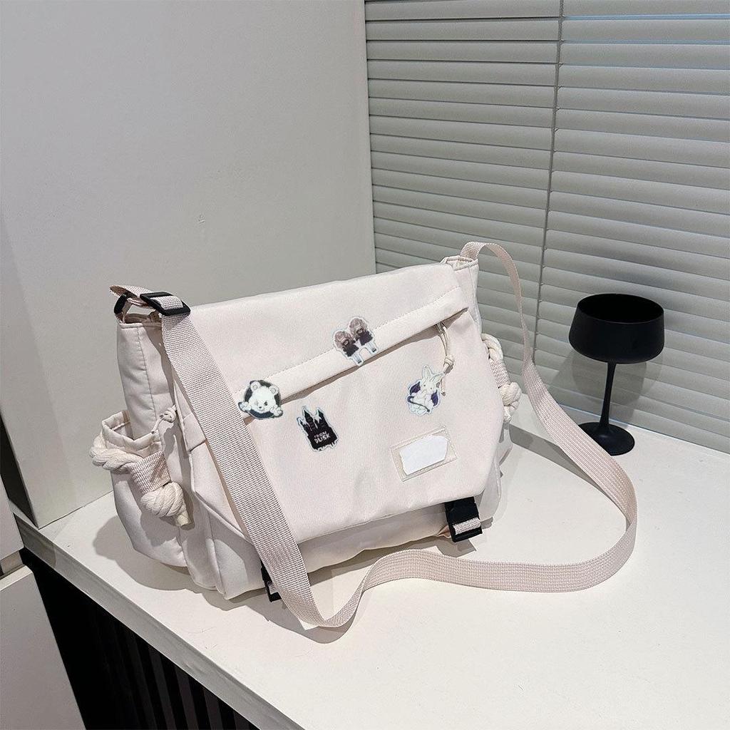 2025 Trendy Unisex Workwear Shoulder & Crossbody Bag - Fashionable Messenger Style for Campus & Going Out