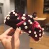 Parel Hoofdband voor Vrouwen Eenvoudige Geknoopte Haarband Mode Hoofddeksel Meisjes Haaraccessoires
