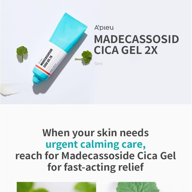 A'PIEU - Madecassoside Cica Gel 2X