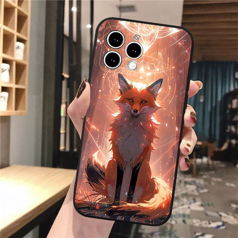 Handyhülle Carcasa Funda Für iPhone 17 Pro Max 17 Air 16 15 14 13 Pro Max 15 16 Pro 15Plus Niedlicher Fuchs