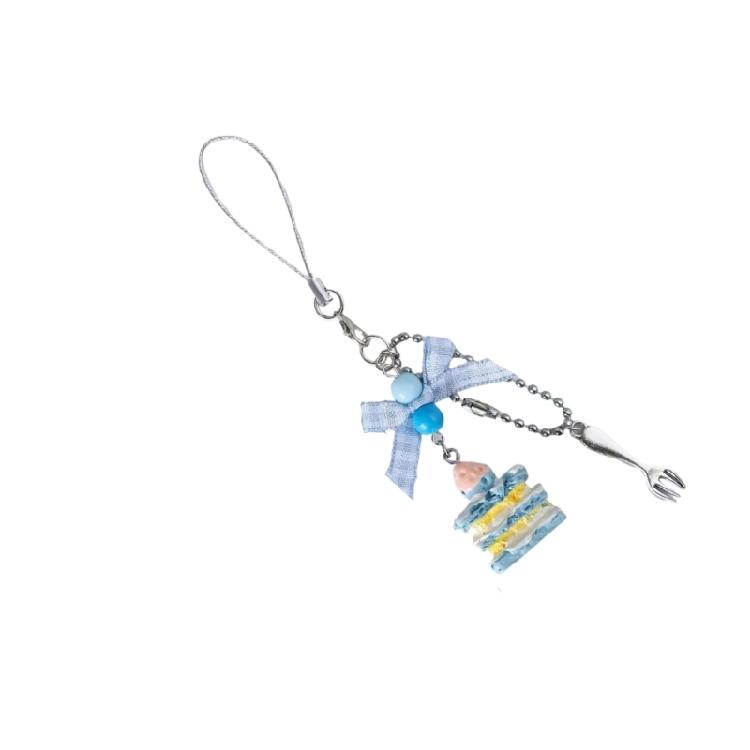 Taro Shade Napoleon Phone Chain Handcraft Beadwork Accessory for Everyday Use