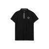 Li Ning Wade Series Casual Sports Polo Shirt Men Tops Black APLR021-1