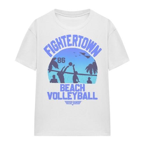 Top Gun Unisex Adult Volleyball In Jeans T-Shirt