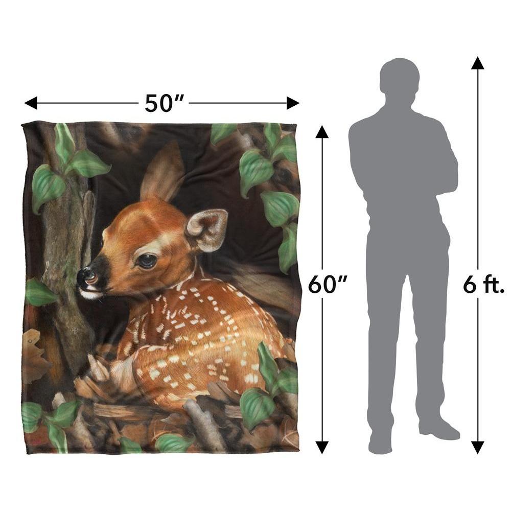 Karen Lathan Silky Fawn Supersoft Blanket