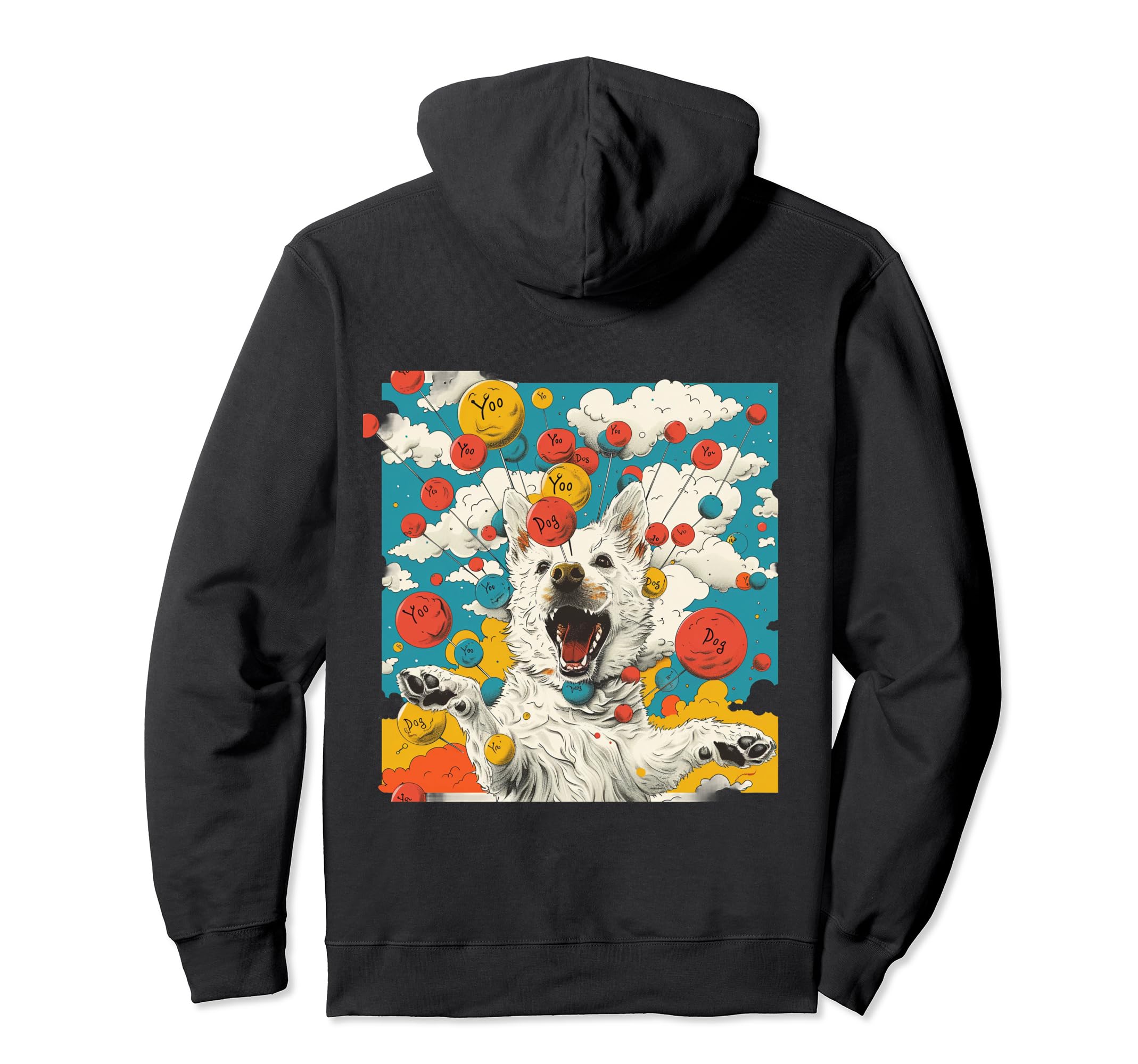 

Charming Dog Bark Hoodie Yo-Yo чёрный