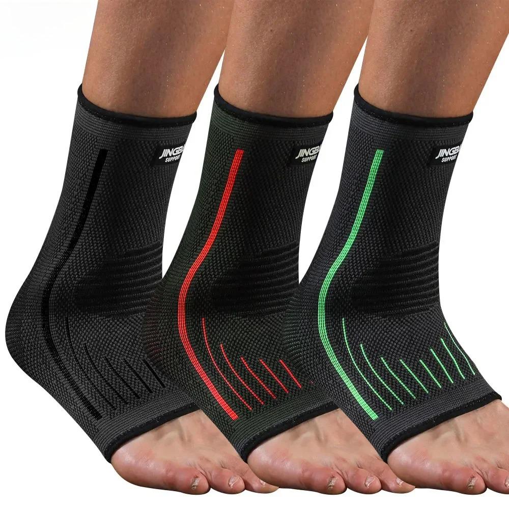 1 Pcs Breathable Ankle Compression Sleeve Support Brace Stabilizer for Pain Relief