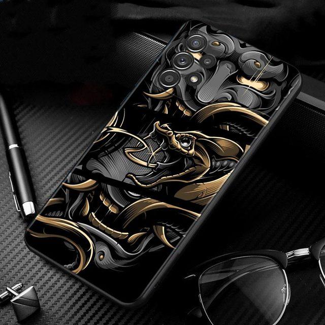Samurai-fodral för Samsung Galaxy A51 A71 A01 A11 A21 A21s A31 A41 A72 A52 A42 A32 A22 A12 A02 A02s F42 telefonskal