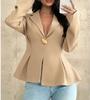 2026 New Style European and American Slim Fit Women's Suit Jacket - Fashionable Cardigan Top