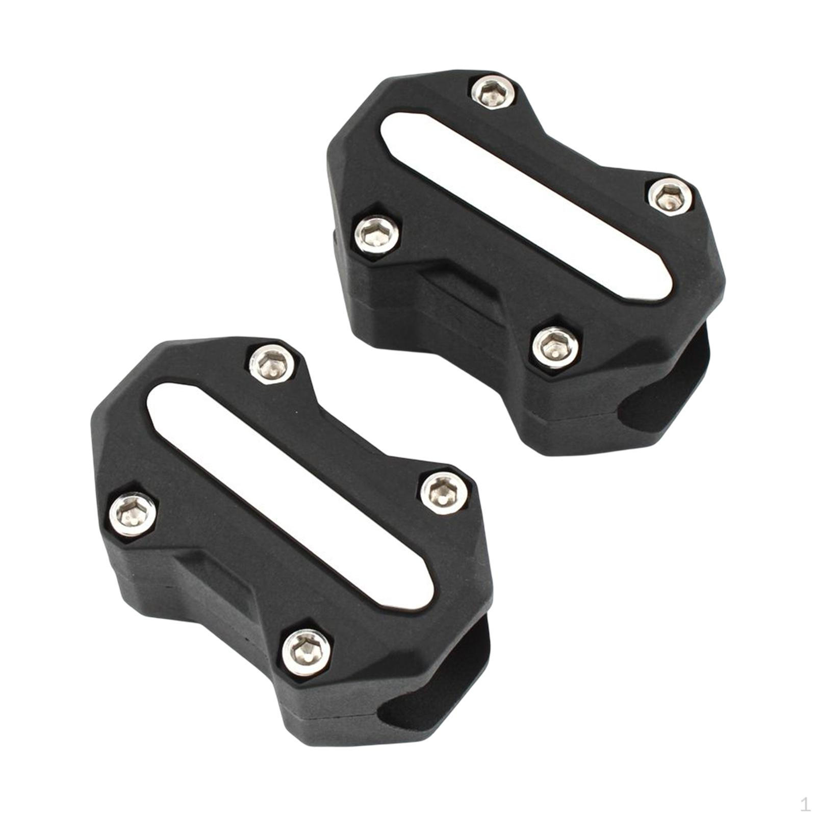 Engine Guard ,Sturdy Aluminum Alloy, Lightweight Protective, Crash Bar Decorative Protector for Argent