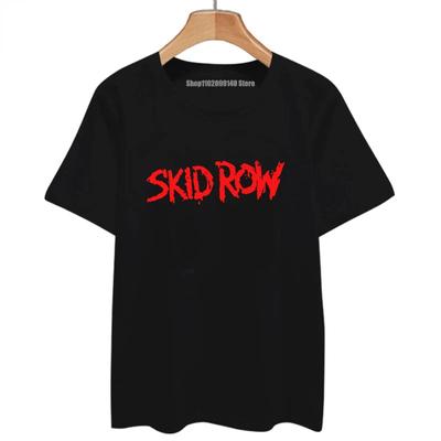 Unisex Unisex's Skid Row Γραφικό T-shirt Street Casual Rock T-shirt Φόρεμα Μόδα Χαλαρή Μπλούζα Unisex Δώρο Unisex ρούχα μπλουζάκι