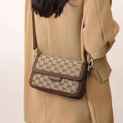 Nová Dámská Crossbody Taška Malá Čtvercová Taška High End Módní Podpažní Jednoramenná Taška
