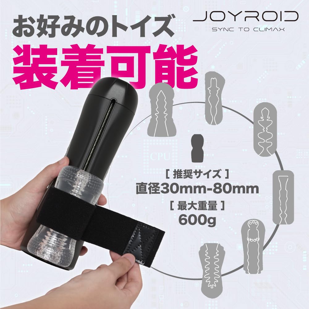 Advanced Masturbator Realistic JOYROID First Joyroid Electric Masturbator Loob Masturbator Drive Device Synchro Real Masturbator Made of Soft Material