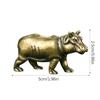 Tea Pet Table Ornament Decorations Small Tea Pet Copper Animal Figurine Collectible Table Decoration Miniatures Animal Ornaments