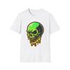 Unisex Softstyle T-Shirt Skull Neon Melt Drip Halloween Horror Gothic