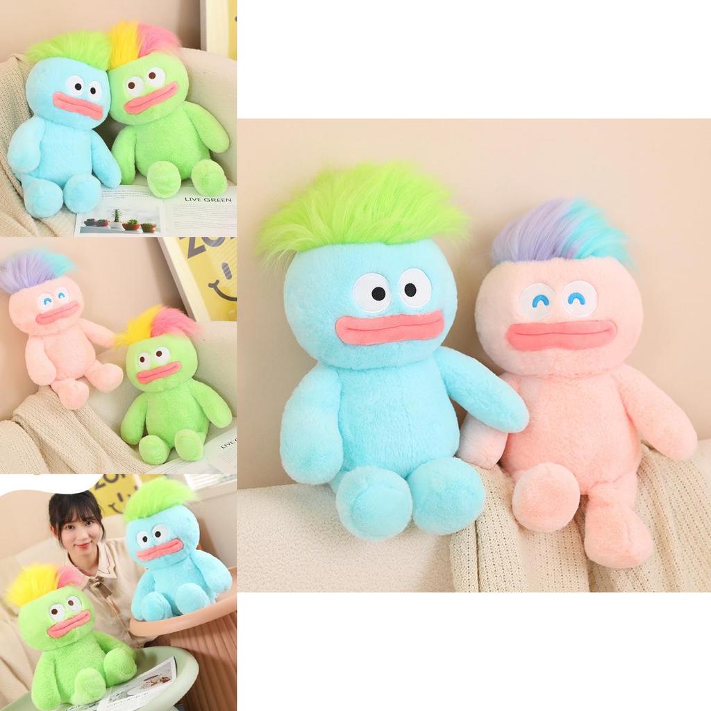 Adorable 50cm Chubby Plush Doll With Unique Hair For Home Decor And Gift Giving