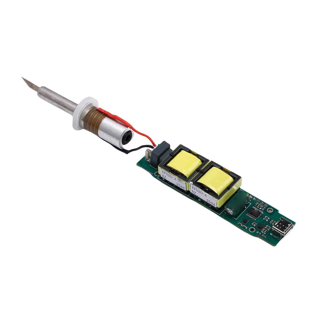 Ultrasonic Cutter Transducer 30W 40KHz Ultrasonic Cutting Tool Transducer Blade with Drive Module for 3D Print Plastic